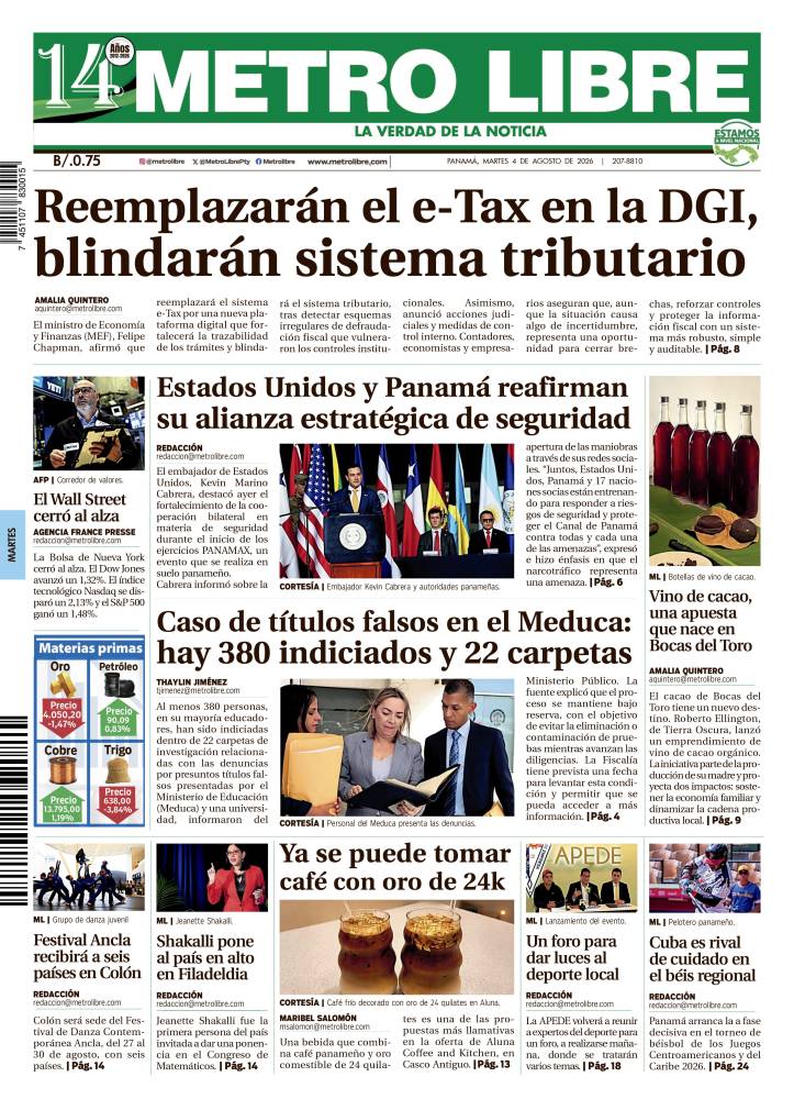 Portada del 4 de agosto de 2026
