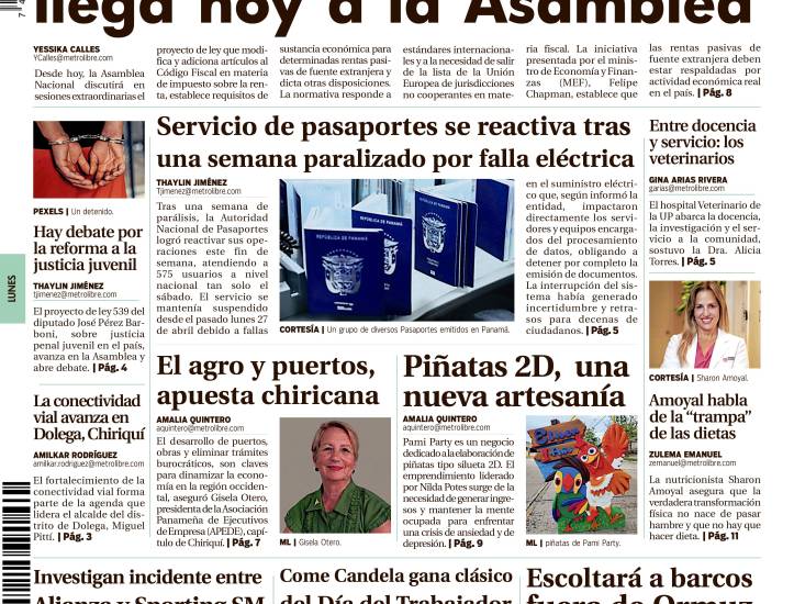 Portada del 4 de mayo de 2026