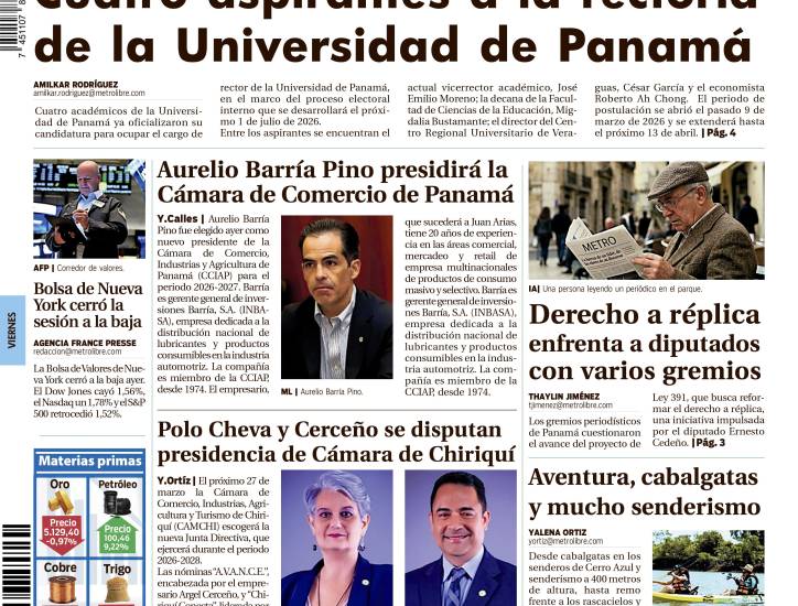 Portada del 13 de marzo de 2026