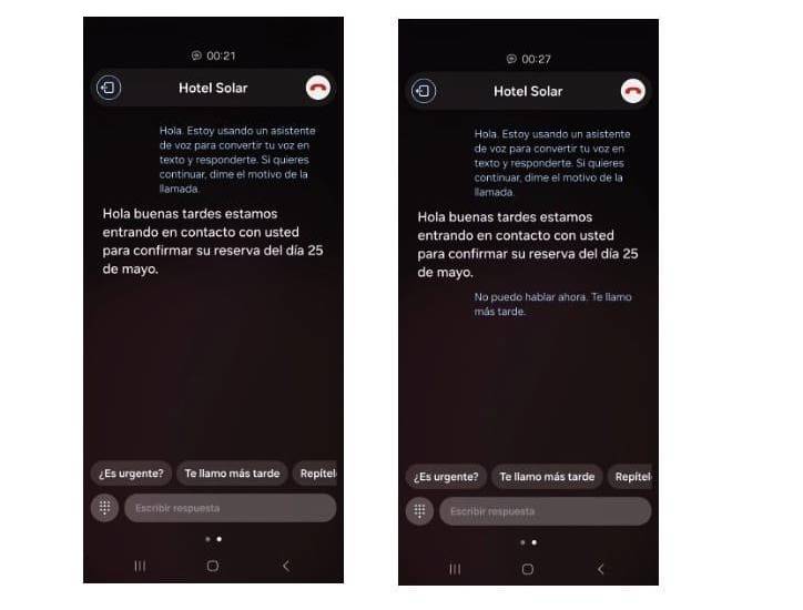 Habilitan nueva función para realizar y responder llamadas por texto con Galaxy AI