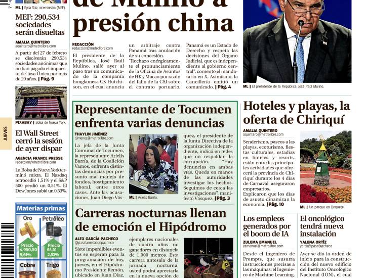 Portada del 5 de febrero de 2026