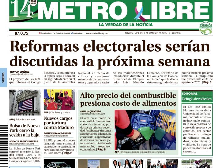 Portada del 9 octubre de 2026