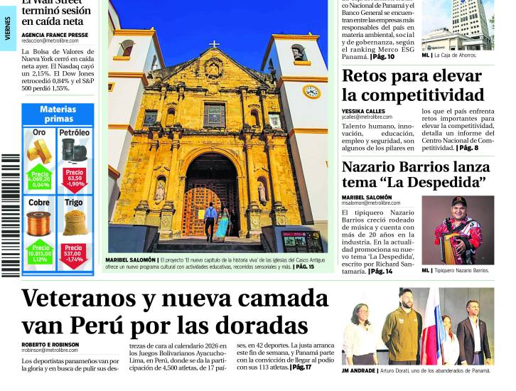 Portada del 21 de noviembre de 2025