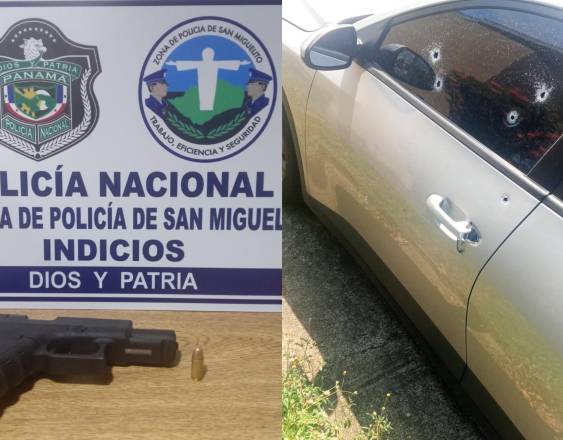 ML | Arma y vehículo recuperados.