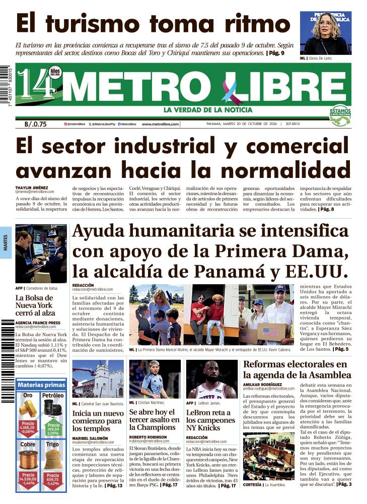 Portada del 20 de octubre de 2026