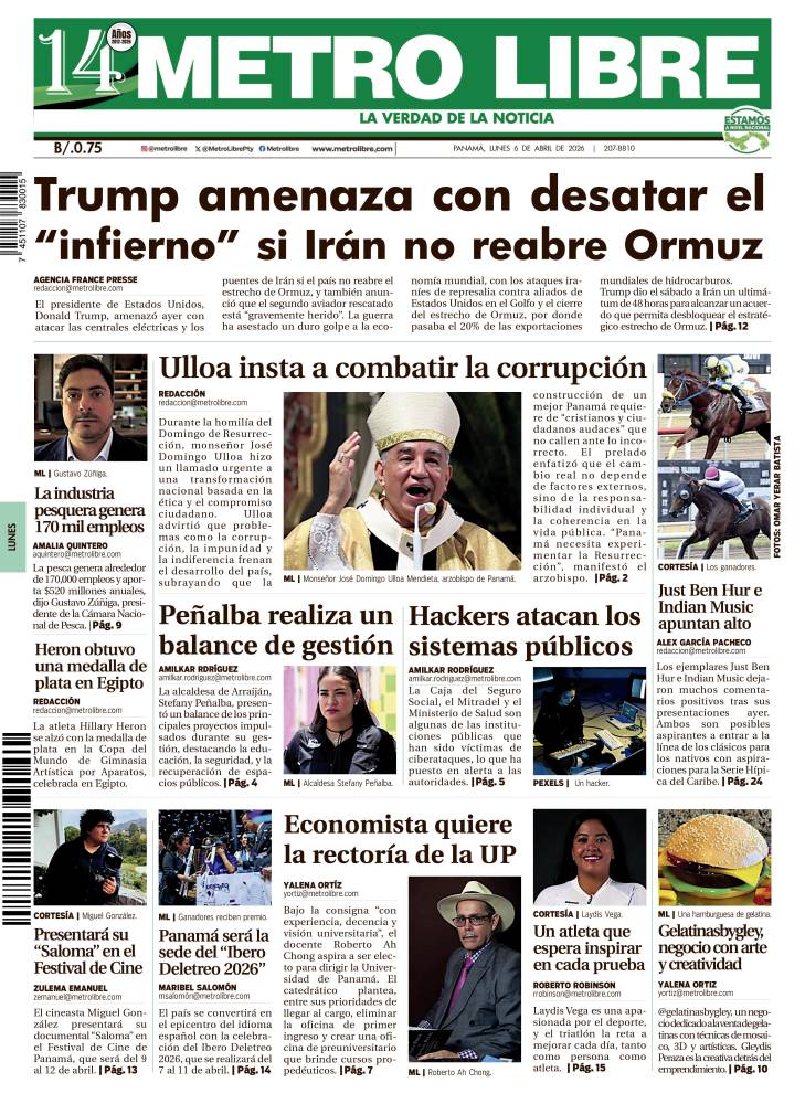 Portada del 6 de abril de 2026