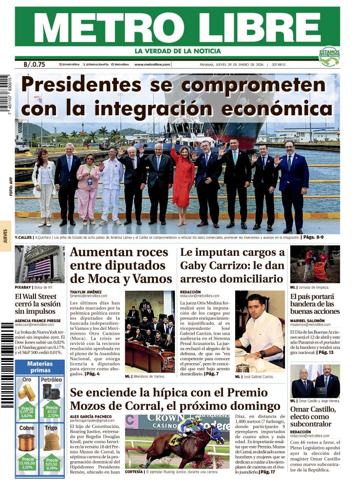 Portada del 29 de enero de 2026