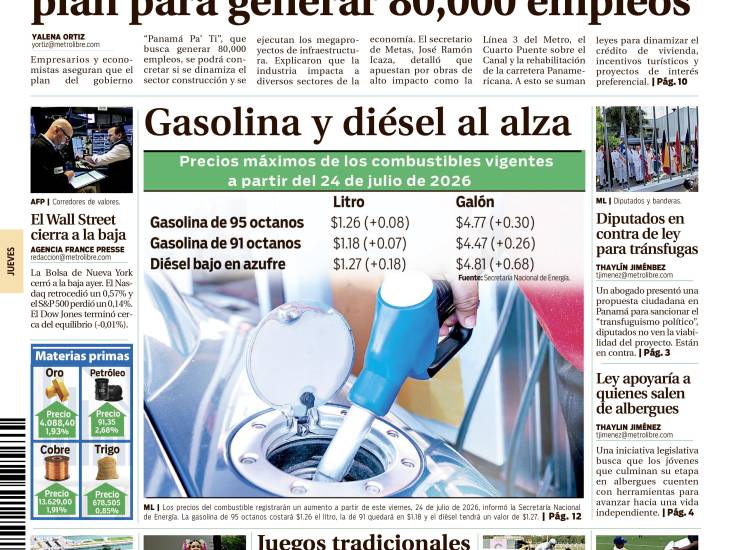 Portada del 23 de julio de 2026