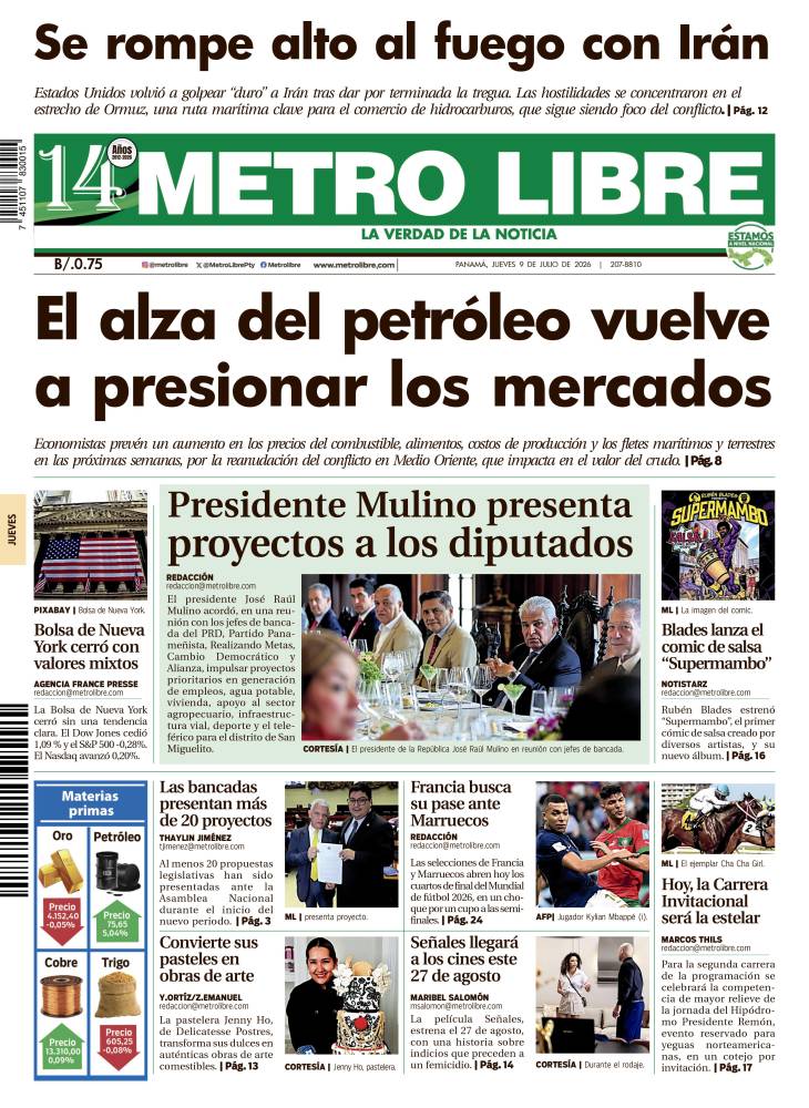 Portada del 9 de julio de 2026