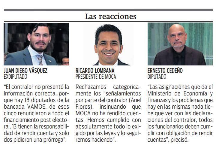 $!Contralor denuncia falta de rendición de cuentas