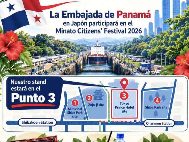 El sabor de Panamá llegará al Minato Citizens' Festival en Japón