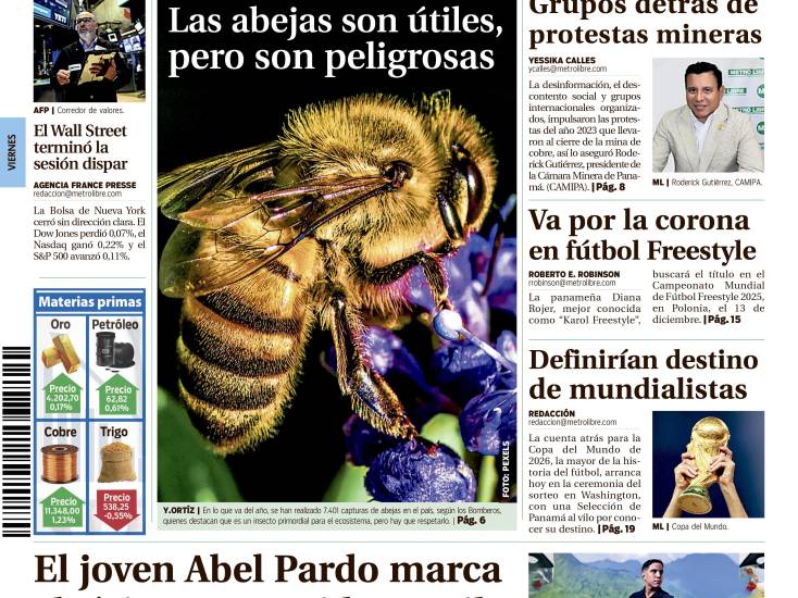 Portada del 5 de diciembre de 2025