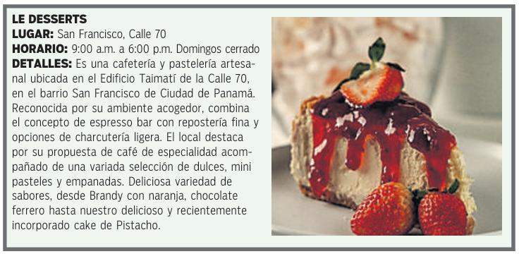 $!Repostería gourmet y sabores del mundo