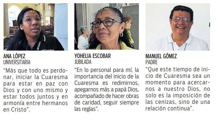 $!Feligresía católica inicia 40 días de preparación hacia la Semana Mayor