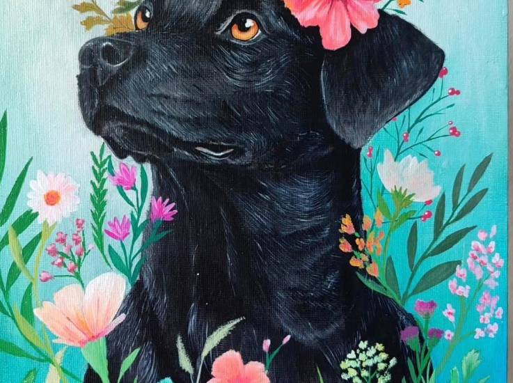 Imanes y pinturas, emprendimiento que mantiene vivo los recuerdos de mascotas