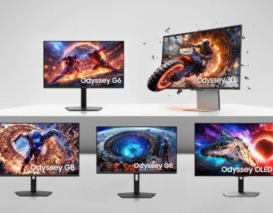 Nuevos monitores Odyssey de Samsung para 2026.