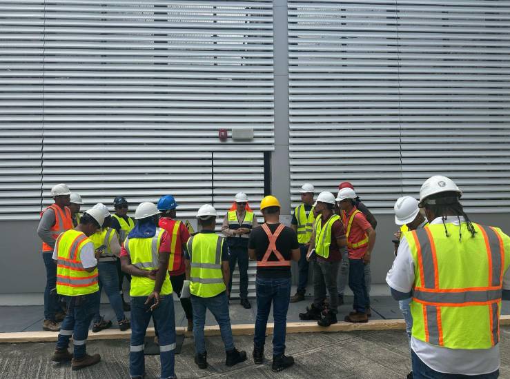 $!ESTUDIANTES DE UMECIT VISITAN LA SUBESTACIÓN JUSTO AROSEMENA DE NATURGY