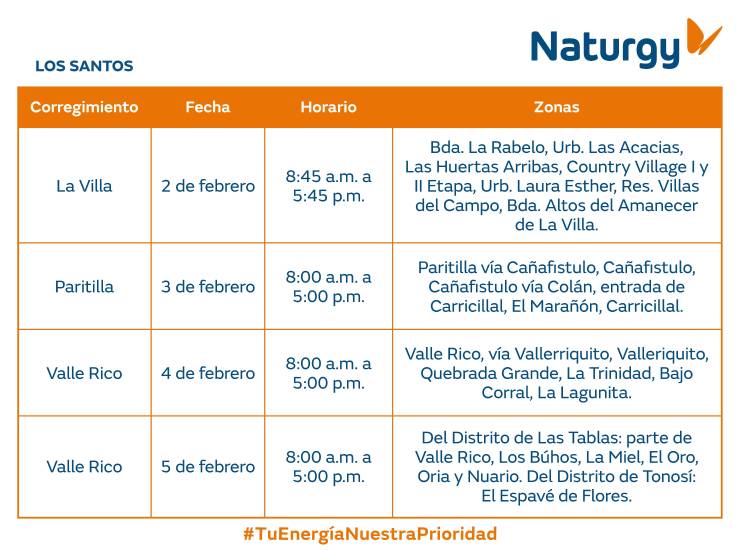 $!Aviso importante: Trabajos de mantenimiento en la red eléctrica del 2 al 8 de febrero de 2026