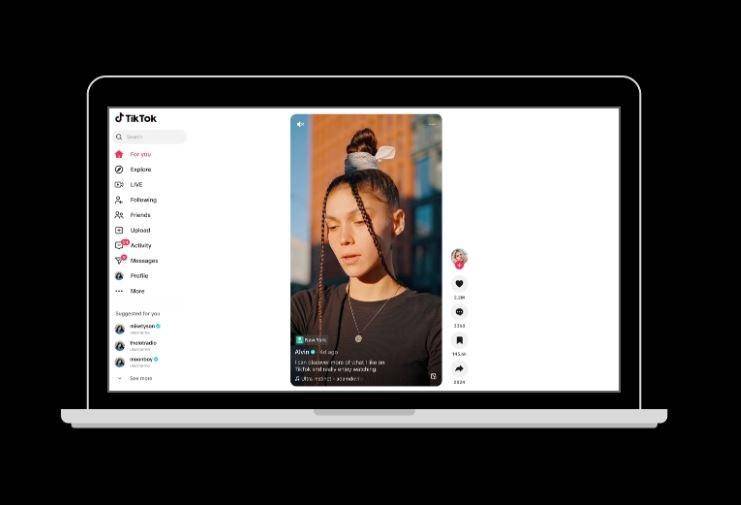 TikTok lleva la experiencia de la app móvil al Escritorio con un nuevo diseño modular y vídeos en vivo inmersivos