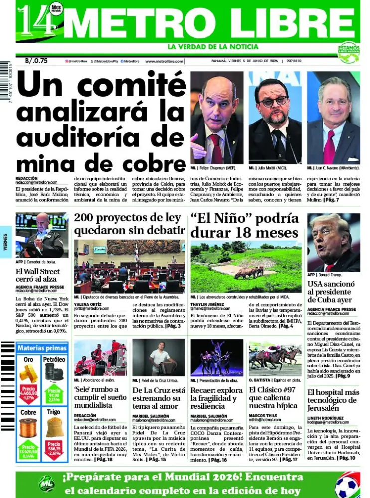 Caricatura del 5 de junio de 2026