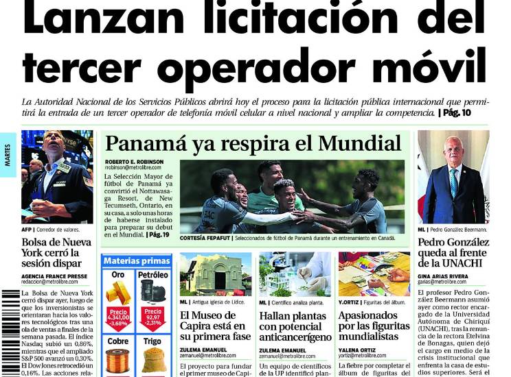 Portada del 9 de junio de 2026