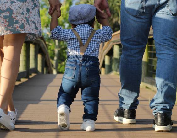 PEXELS | Una familia nuclear.