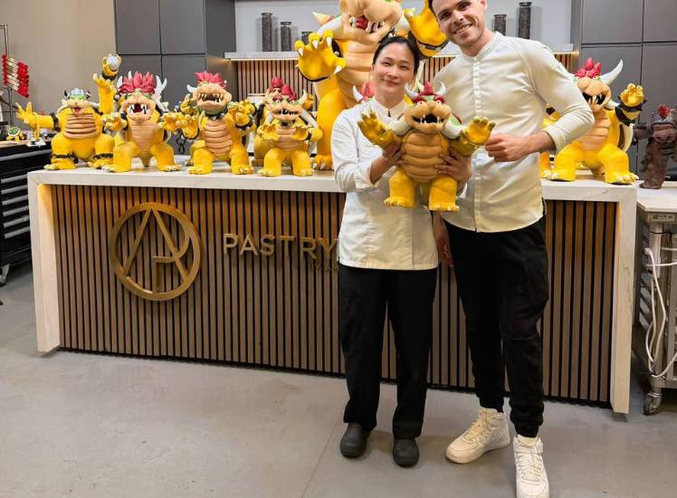Elizabeth Wong convierte sus pasteles en arte