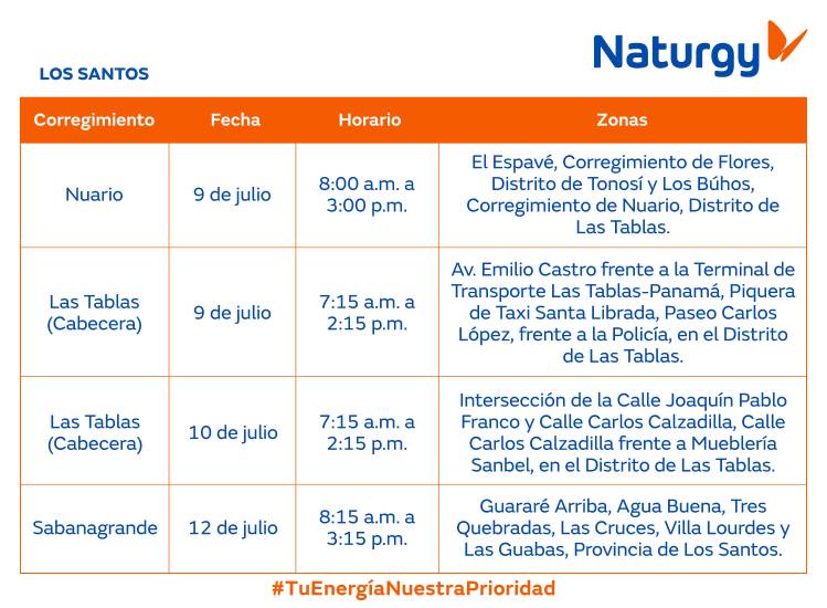 $!AVISO IMPORTANTE: Trabajos de mantenimiento en la red eléctrica del 6 al12 de julio de 2026