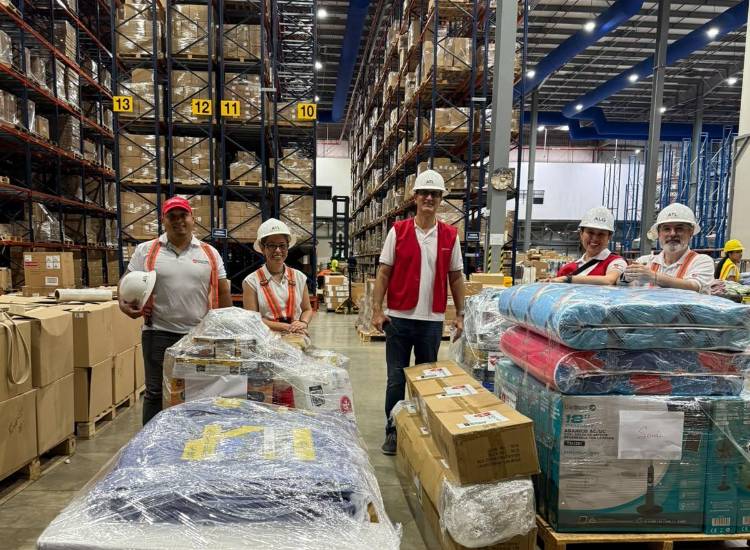 Orden de Malta lleva solidaridad al interior