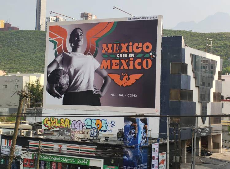 $!Y. Ortiz | ”México cree en México” es una campaña nacional de identidad y promoción lanzada para impulsar el deporte, la convivencia y la economía de cara a la Copa Mundial de la FIFA 2026.