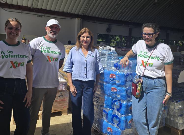 Supermercados Xtra reafirma su compromiso con las familias afectadas por el terremoto