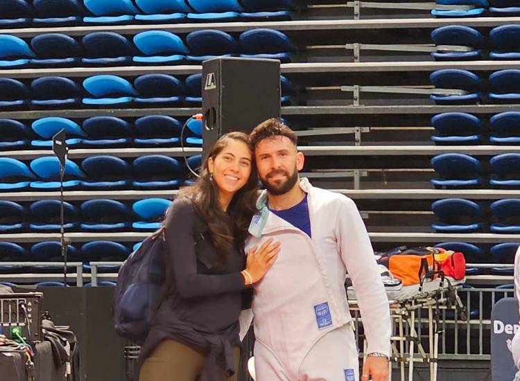 ‘En la esgrima soy yo contra yo’