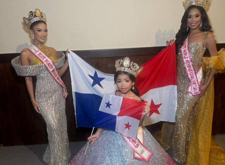 Panamá conquista tres coronas en el Beauty World International 2025
