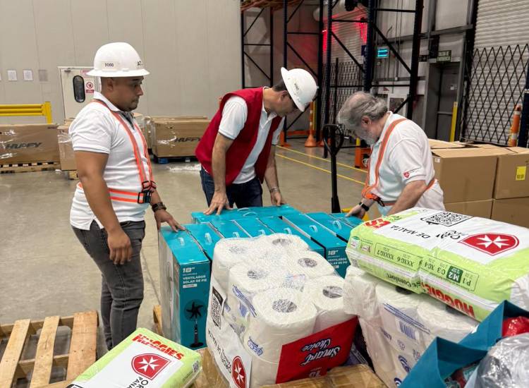 Orden de Malta lleva solidaridad al interior