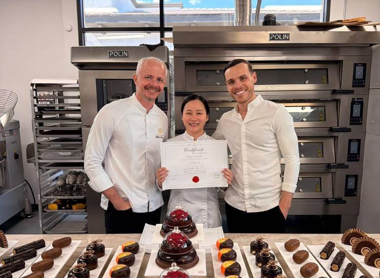 Elizabeth Wong convierte sus pasteles en arte