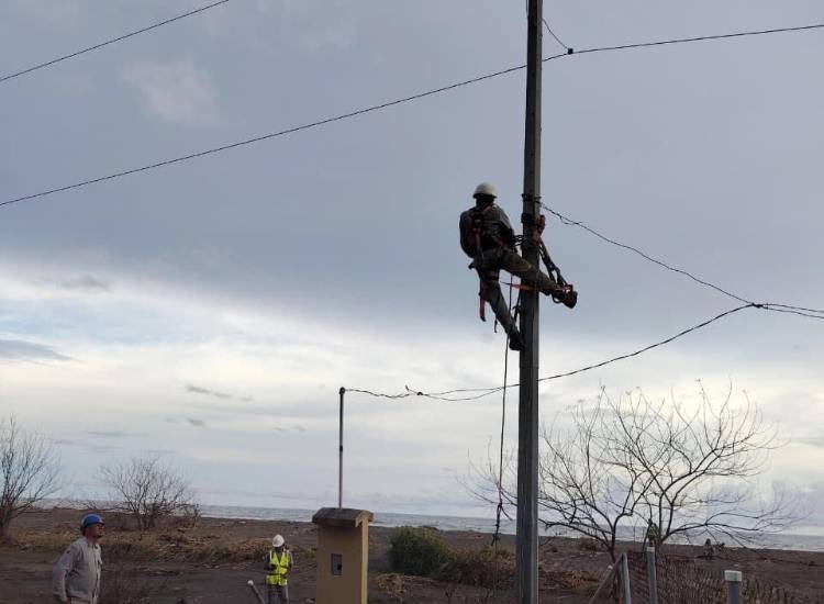 Suministro eléctrico es restablecido en Isla Cañas