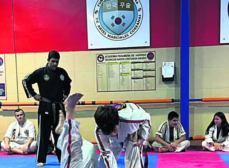 Una clase aparte en Hapkido