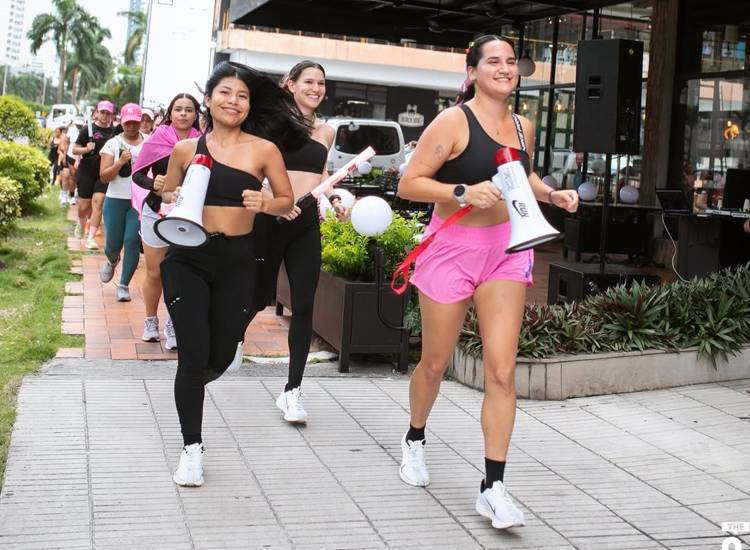 Las ‘girls’ celebran el ‘running’