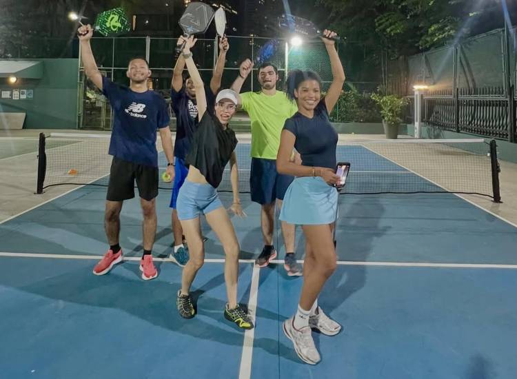 Pickleball: diversión segura