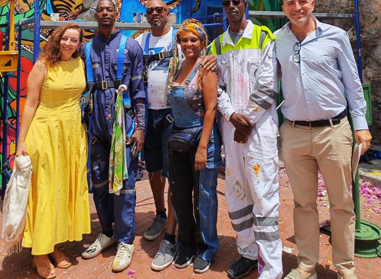 Artistas reflejaron la herencia congo