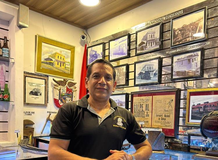 Museo privado en David rescata la historia del Ferrocarril de Chiriquí