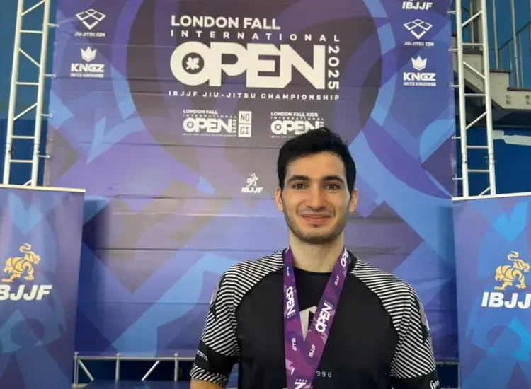 El panameño Jorge Calviño gana bronce en el IBJJF London Open