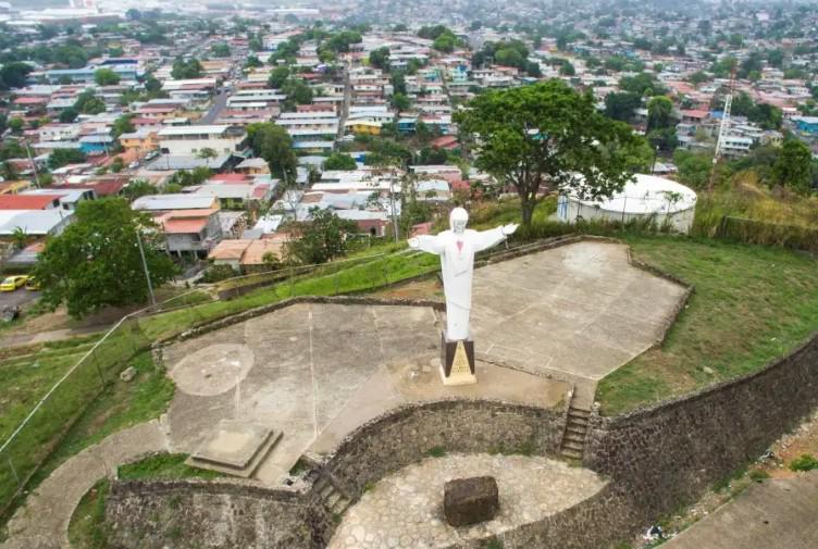 Cortesía | Imagen del Cristo Redentor en el distrito de San Miguelito.