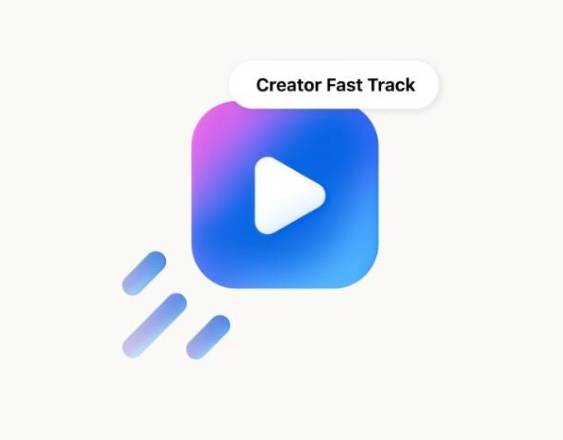 Logotipo del nuevo programa para creadores de contenido en Facebook .