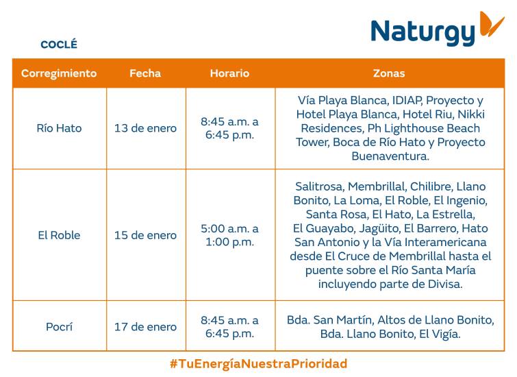 $!Aviso importante: Trabajos de mantenimiento en la red eléctrica del 12 al 18 de enero 2026