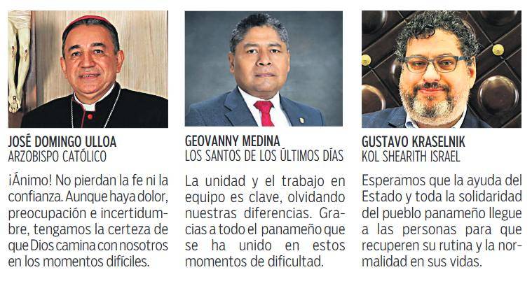 $!Religiosos llaman a la unidad