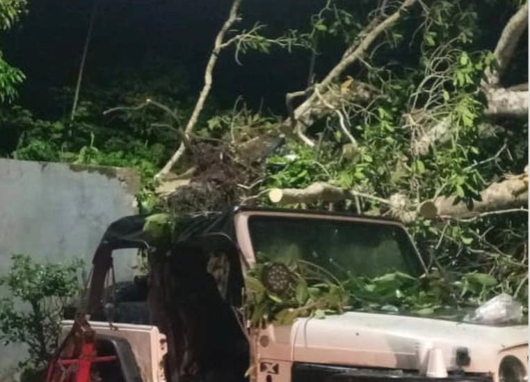 SINAPROC registra siete incidentes por lluvias y mantiene búsqueda de una persona desaparecida