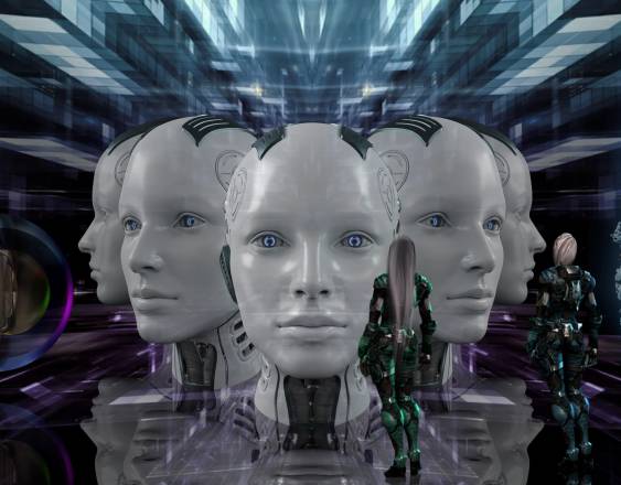 Pixabay | Modelo generado con Inteligencia Artificial de un superordenador.