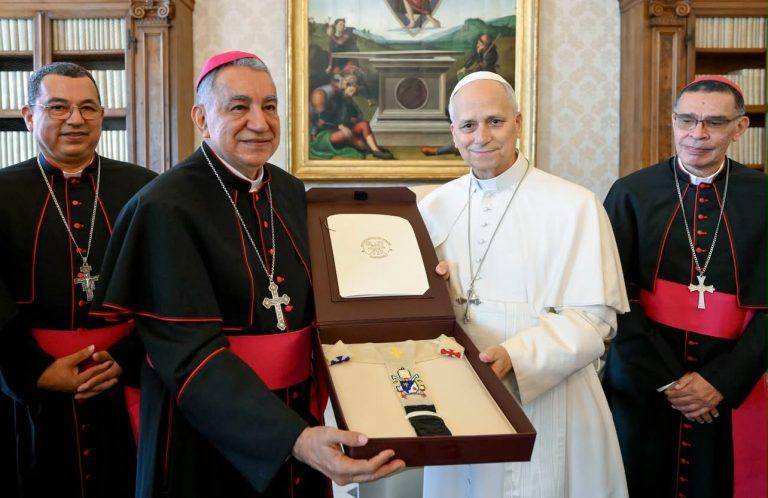 Papa León XIV recibió a los obispos panameños en audiencia durante la visita “ad limina”