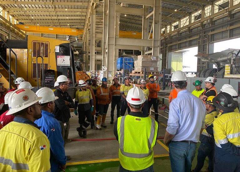Cobre Panamá solicitó la terminación de contrato para 4 mil de sus trabajadores